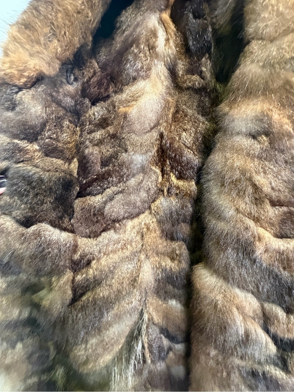Vintage 1970’s Full-Length Beaver Fur Coat Women’s Size 8/10 - Picture 14 of 14